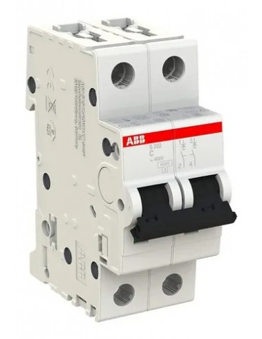 Abb S202-c25 Termomagnetica Din 2 X...